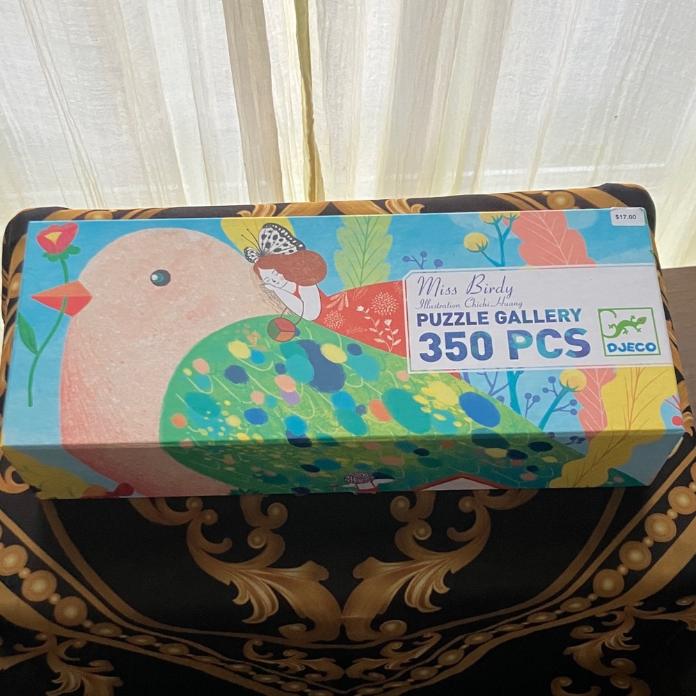350 Piece Puzzle Miss Birdy ChiChi Huang - Colorful Bird Illustration NO POSTER